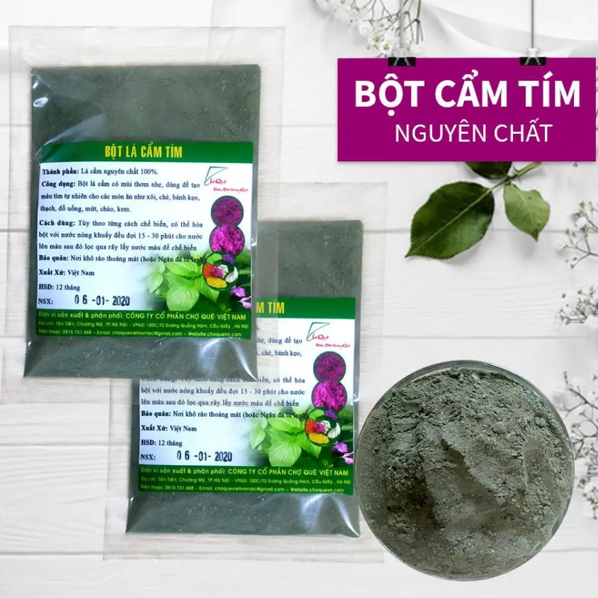 Bột Tạo Màu Tự Nhiên 50g