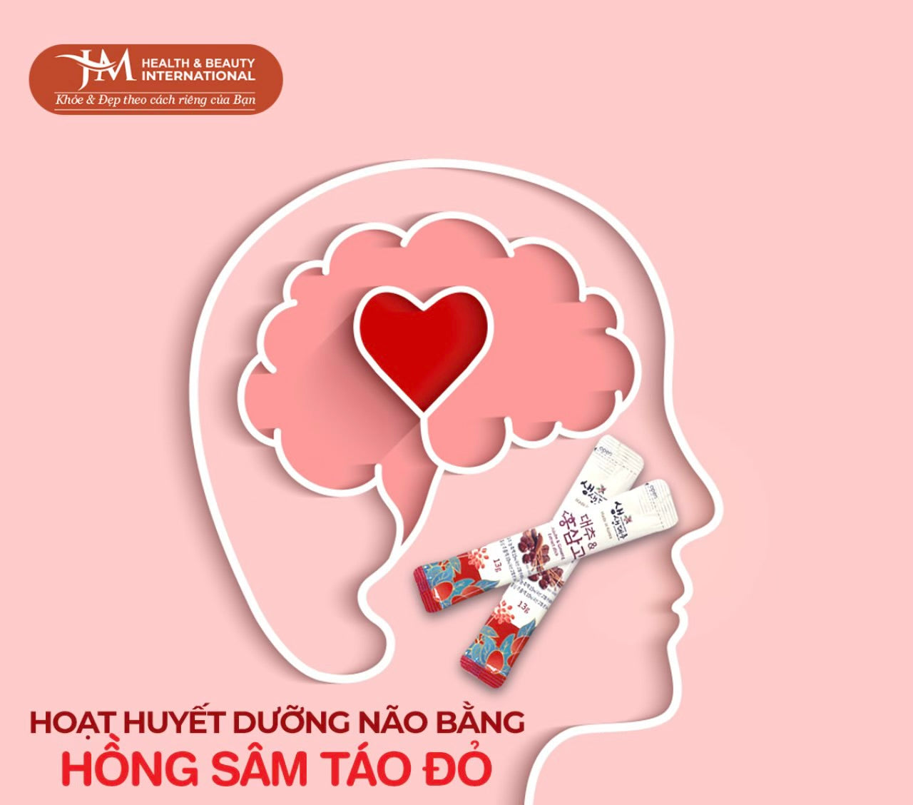 Hồng Sâm Linh Chi Táo Đỏ Hàn Quốc