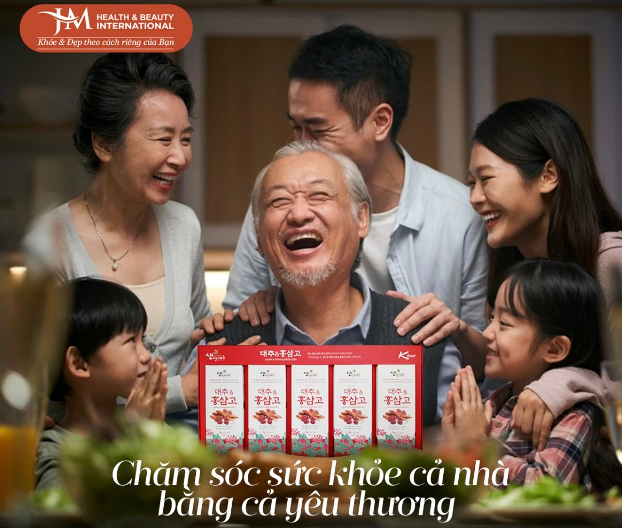 Hồng Sâm Linh Chi Táo Đỏ Hàn Quốc