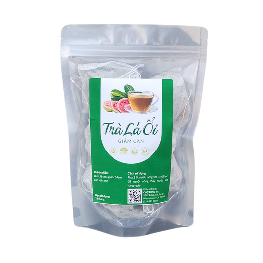 Trà Lá Ổi Giảm Cân 150g (10 Túi Lọc)