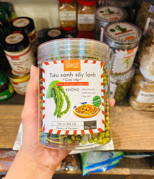 Tiêu Xanh Sấy Lạnh 50g