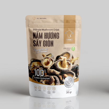 Snack Nấm Hương Sấy Giòn-30g