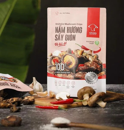 Snack Nấm Hương Sấy Giòn-30g