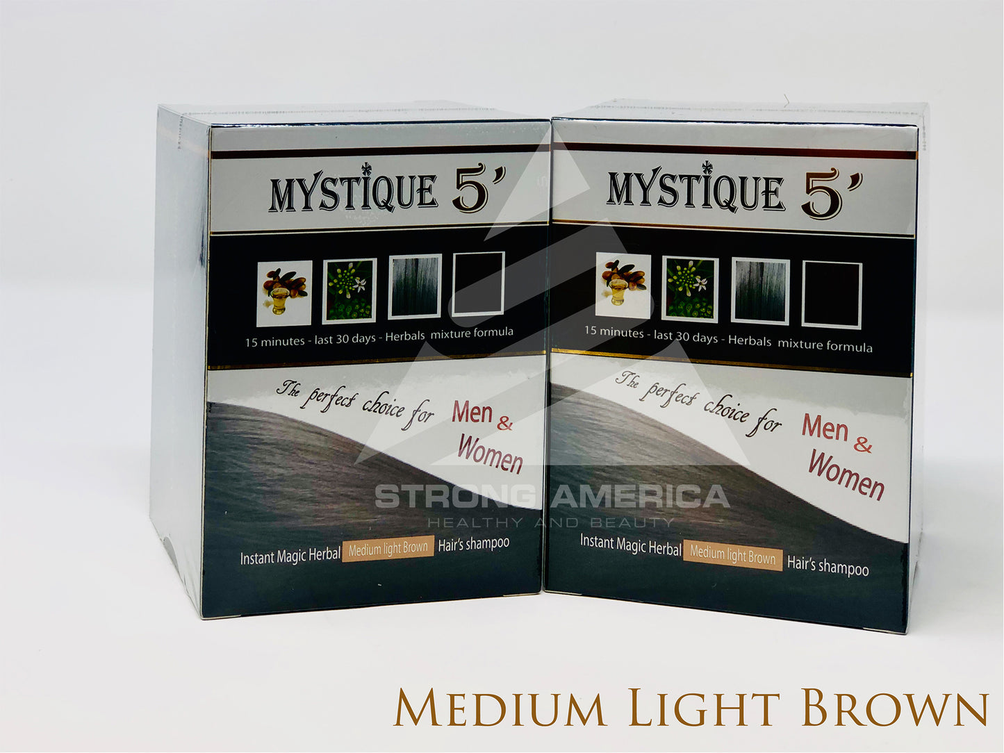 Dầu gội NHUỘM TÓC BẠC - Mystique 5