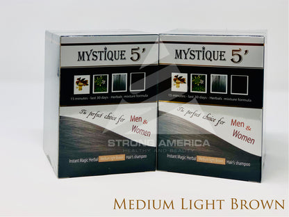 Dầu gội NHUỘM TÓC BẠC - Mystique 5