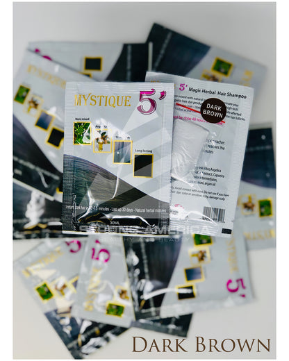 Dầu gội NHUỘM TÓC BẠC - Mystique 5