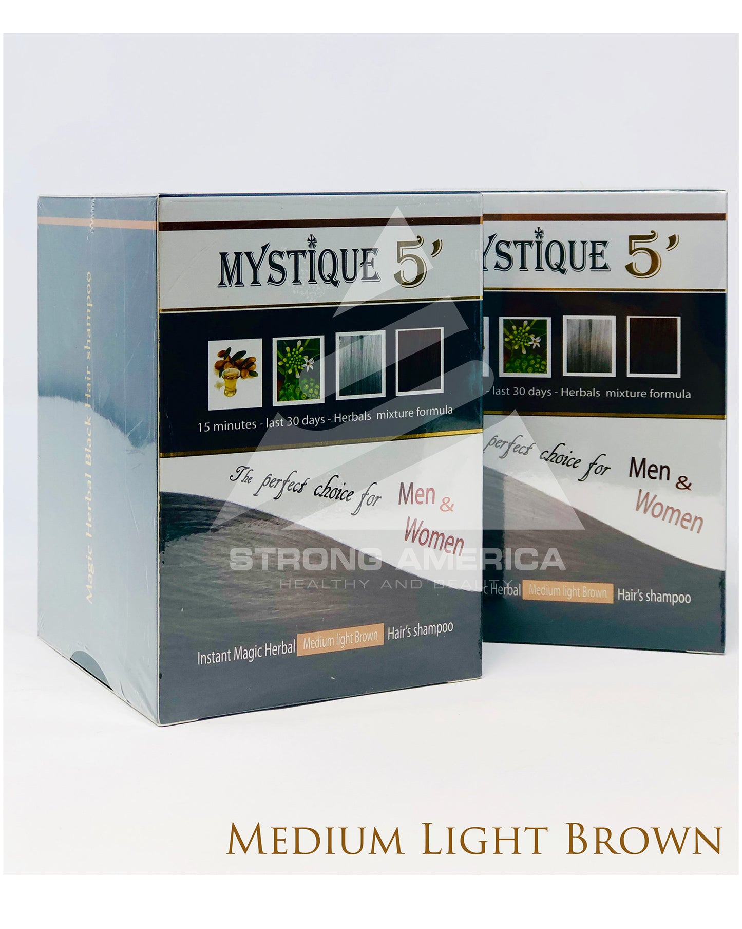 Dầu gội NHUỘM TÓC BẠC - Mystique 5