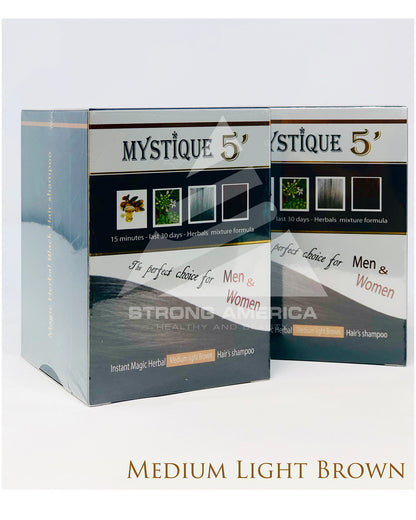 Dầu gội NHUỘM TÓC BẠC - Mystique 5