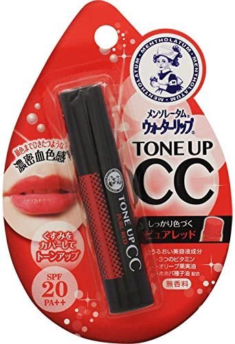 Son Dưỡng-[Rohto Mentholatum] - Water Lip Tone Up CC SPF 20 PA++