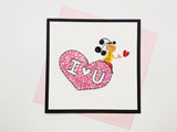 Thiệp giấy xếp 3D - QUILTED LOVE CARDS