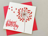 Thiệp giấy xếp 3D - QUILTED LOVE CARDS
