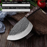 Dao Bầu - Fishing Butcher Knife Meat Cleaver, Professional Tool Cooking Kitchen Knife Sharp Slaughter