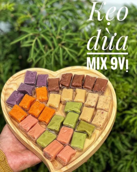 Kẹo Dừa 9 Vị-500g