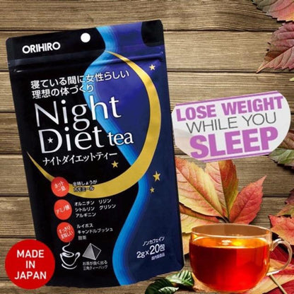 [Mua 3 Tặng 1] Trà Giảm Cân - NIGHT DIET TEA JAPAN (20 gói)